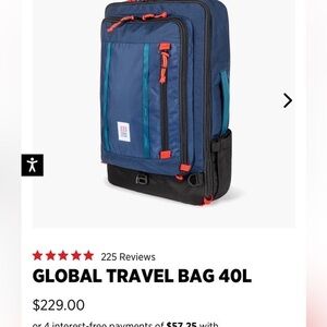 Topo Designs 40L Backpack